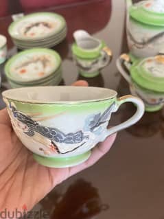 Vintage Dragon tea set