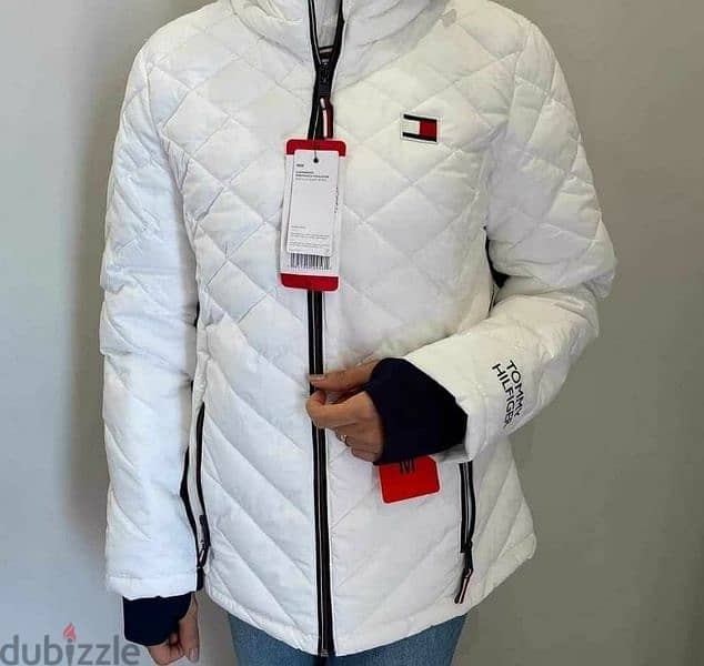 Tommy Hilfiger white Woman Jacket-Original "Made in Vietnam"-Size XXL 3
