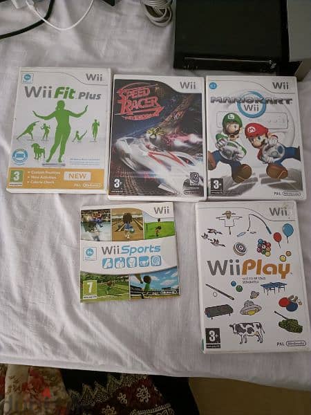 Nintendo Wii with games & accessories 5