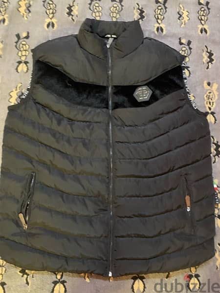 philipp plein puffer Vest Size XL 0