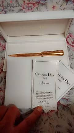 قلم   Christian Dior gold 0
