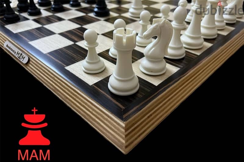 Black and white chess شطرنج فائق الجوده 2