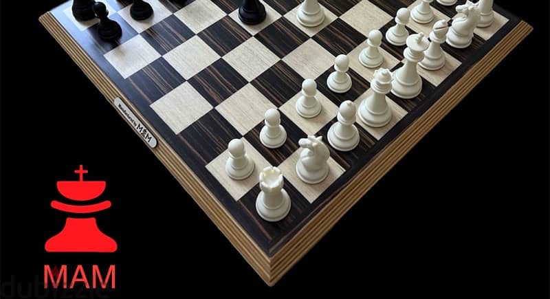 Black and white chess شطرنج فائق الجوده 4