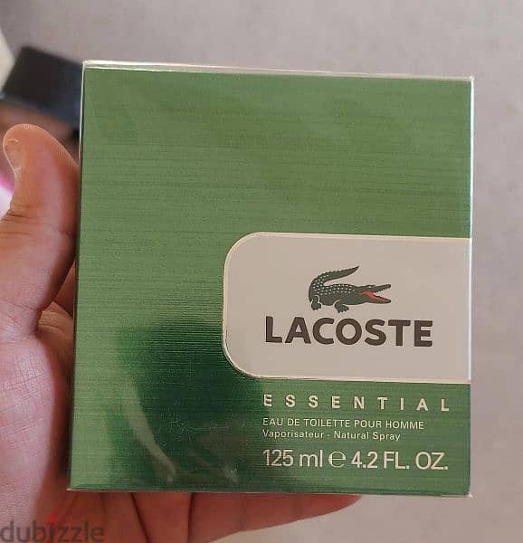 Lacoste Essential 125 ml لاكوست اسنشال 0