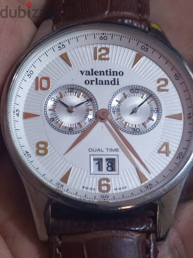 valentino orlandi swiss made original 45mm 0