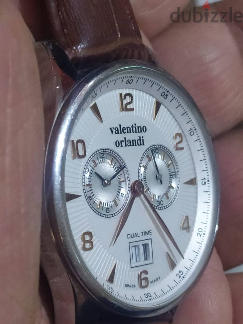 valentino orlandi swiss made original 45mm 3