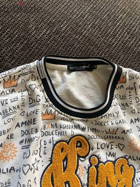 Original Dolce and Gabbana men sweatshirt 0