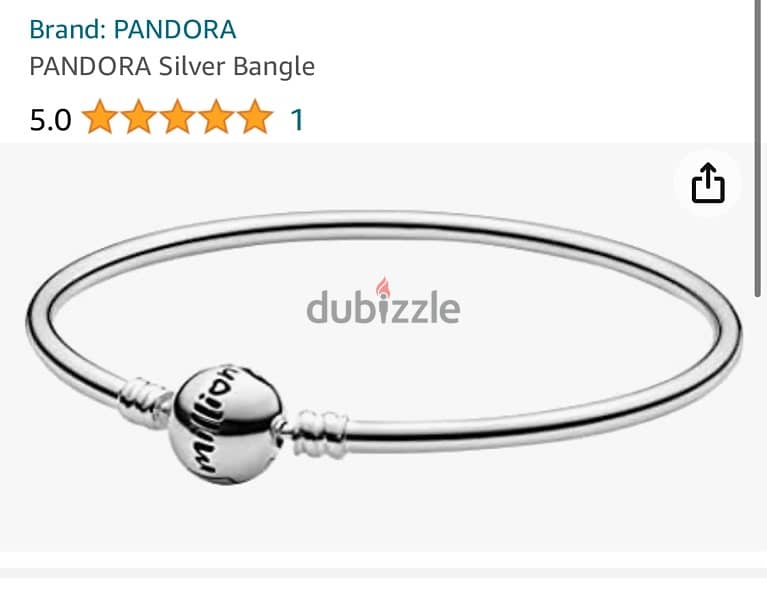 Pandora Bangel bracelet for sale اسوره باندوره للبيع 0