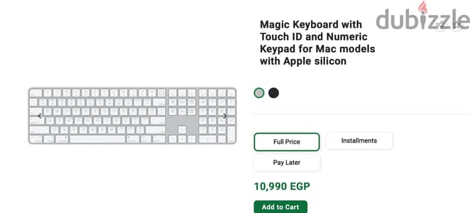 Magic Keyboard with Touch ID and Numeric Keypad (for Mac) - Arabic ...
