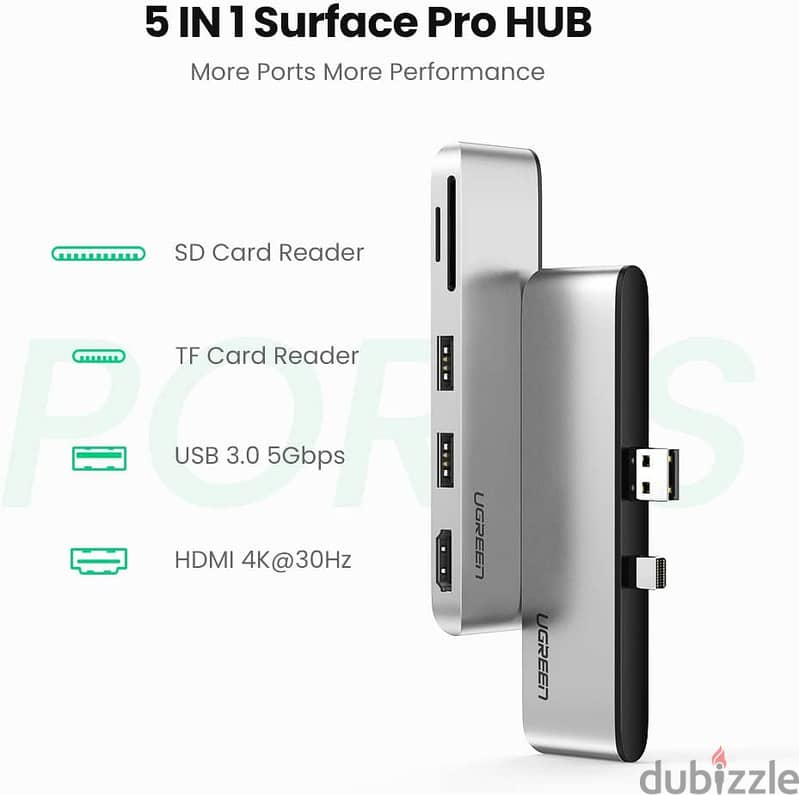 Type C Hub for Macbook, MacPro & Surface Pro 4