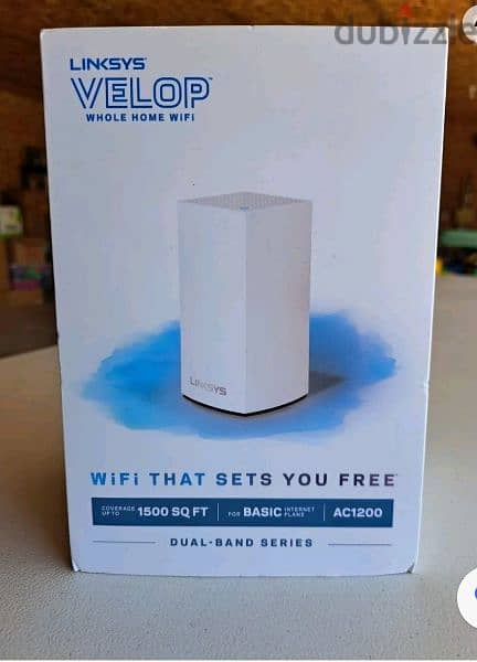LINKSYS Velop Dual-Band Home Mesh WiFi System 1Pack Dual-Band AC1300 1
