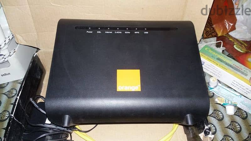 Orange VDSL router 0