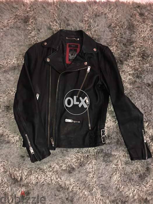 DIESEL Leather Bicker Jacket 3