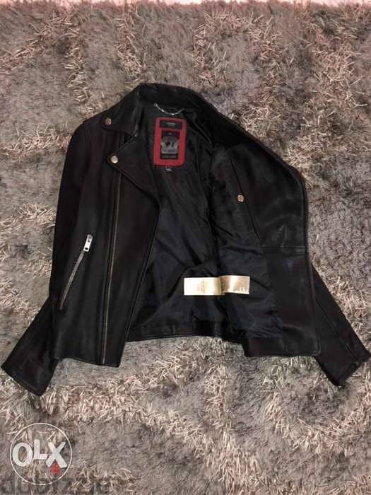 DIESEL Leather Bicker Jacket 6