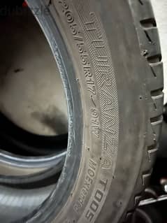 Bridgestone Turanza Run Flat Tires 205/55/17
