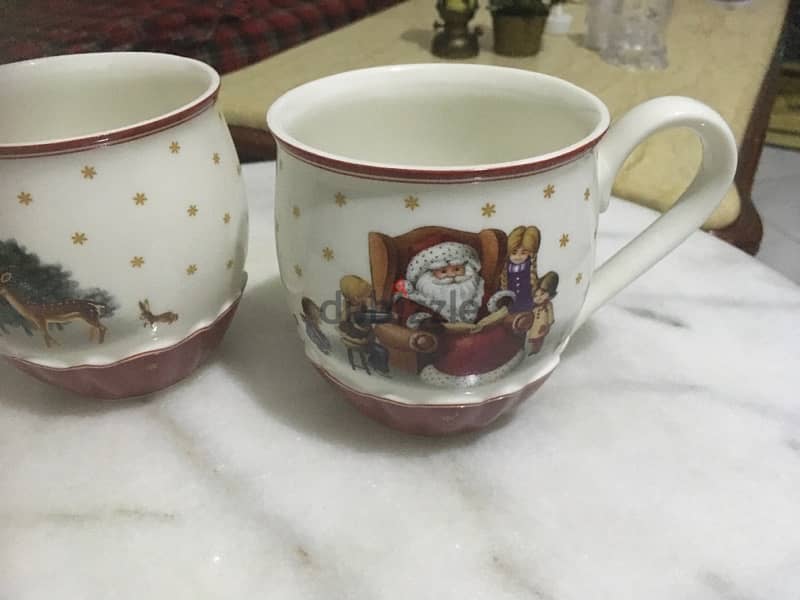 Villeroy & Bosh  - Christmas cups for sale 1