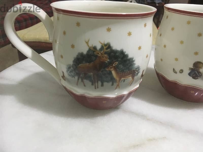 Villeroy & Bosh  - Christmas cups for sale 2