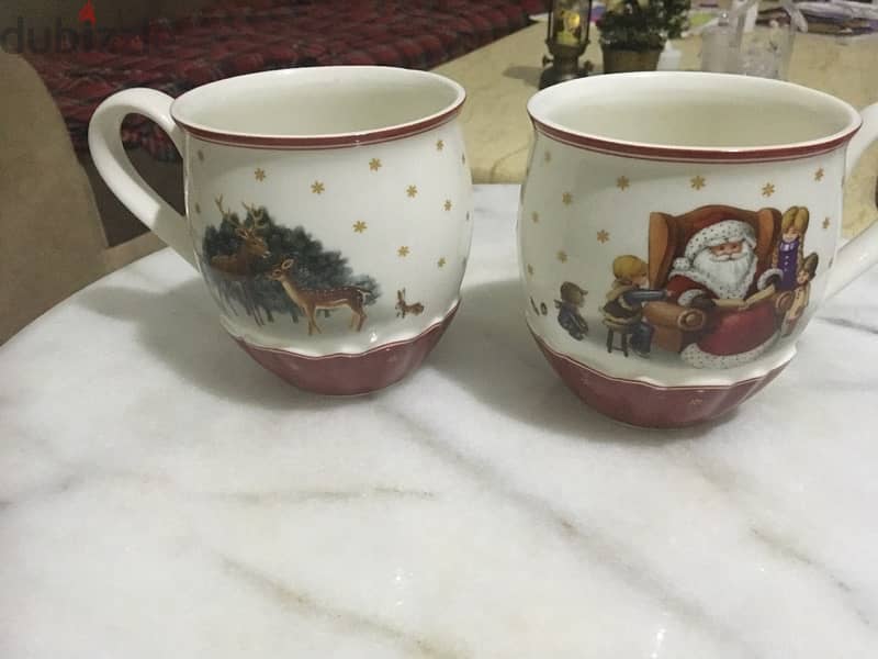 Villeroy & Bosh  - Christmas cups for sale 4