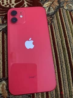 iphone 12 for sale special red colour battery 82% 0