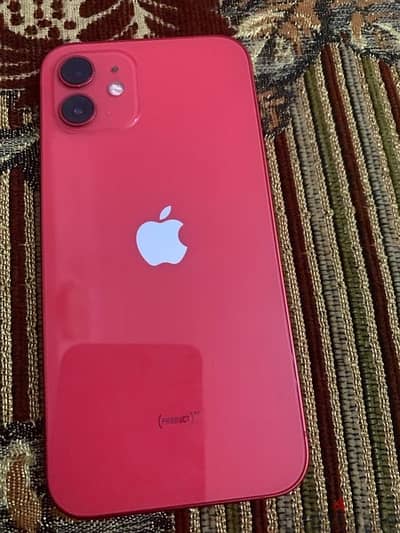 iphone 12 for sale special red colour battery 75%