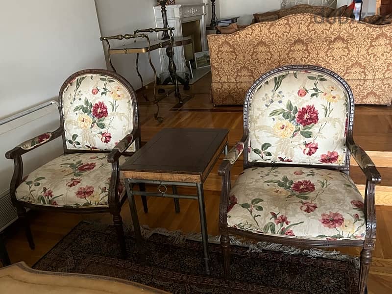 american 3 seat sofa and 2  chairs 2