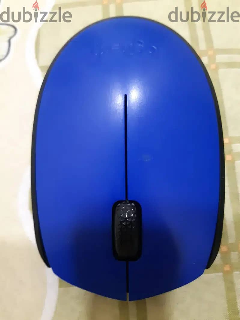 Logitech M171 Wireless Mouse - Blue ماوس 2