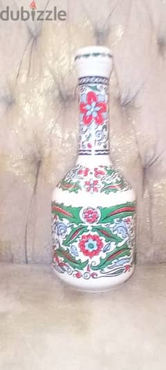 decoration pure porcelain bottle. . . Hand made drawing!!