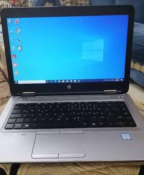 laptop HP 640 G2 i5th RAM 8G DDR4 SSD 256G  لاب حاله ممتازه مفيش خربوش 0