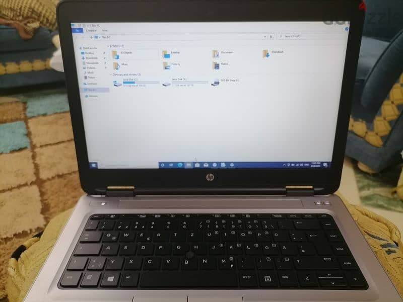 laptop HP 640 G2 i5th RAM 8G DDR4 SSD 256G  لاب حاله ممتازه مفيش خربوش 5