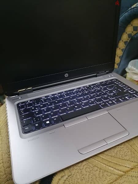 laptop HP 640 G2 i5th RAM 8G DDR4 SSD 256G  لاب حاله ممتازه مفيش خربوش 6