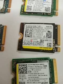 SSD 256G NVMe  هاردات حاله ممتازة جديد اورجينال 0