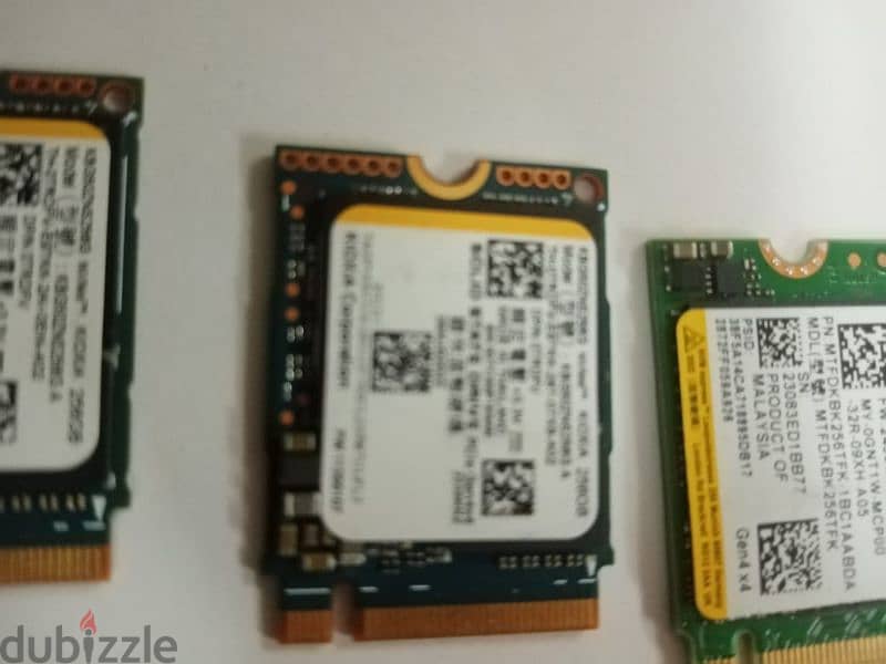 SSD 256G NVMe  هاردات حاله ممتازة جديد اورجينال 2