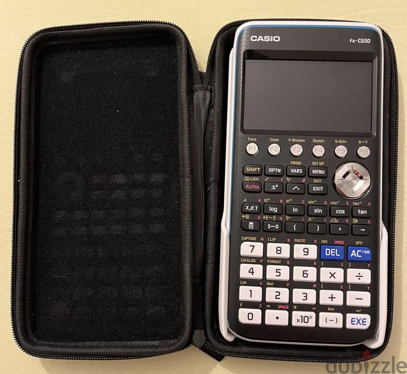 fx-CG50 Casio Graphing calculator - Like new with a protection case 0
