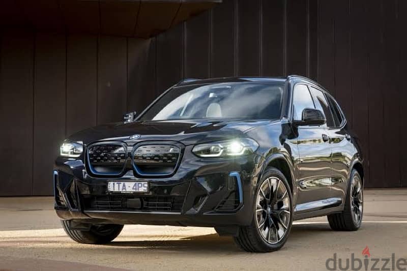 New BMW IX3 Fully Electric 2024 - Black 0