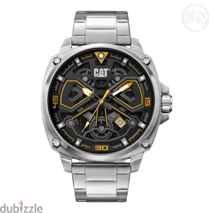 CAT AJ Watch - with Stainless Steel Strap 1