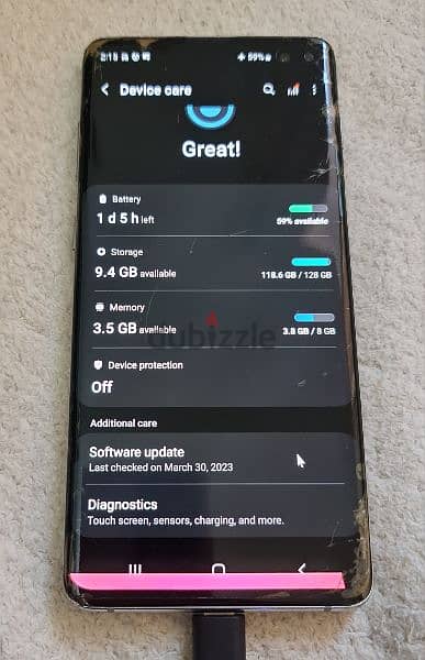 Samsung Galaxy S10+ //broken screen// 3