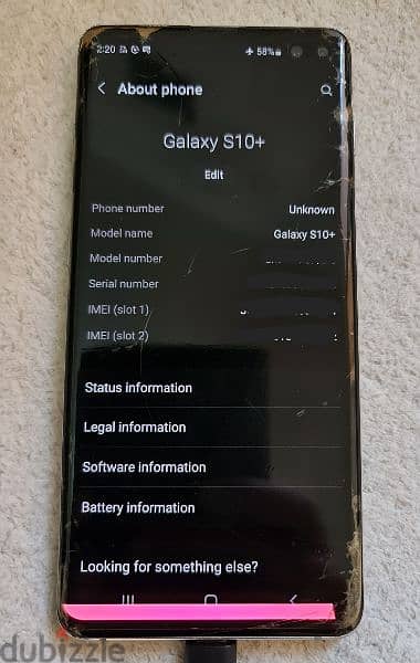 Samsung Galaxy S10+ //broken screen// 6
