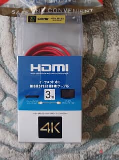 Cable HDMI 4k كابل اتش دى ام اى 0