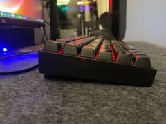 Redragon K552 Kamara Red LED Mechanical Keyboard - ميكانيكال كيبورد 0