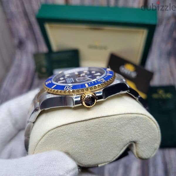 Super Clone Rolex Submariner Gold plated Replica 2