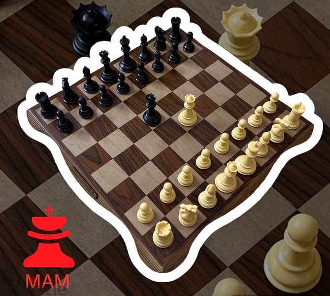 Snake  model chess شطرنج براند MAM 4