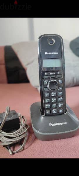 تليفون لاسلكي بانسونيك Panasonic اصلي بحاله ممتازه 0