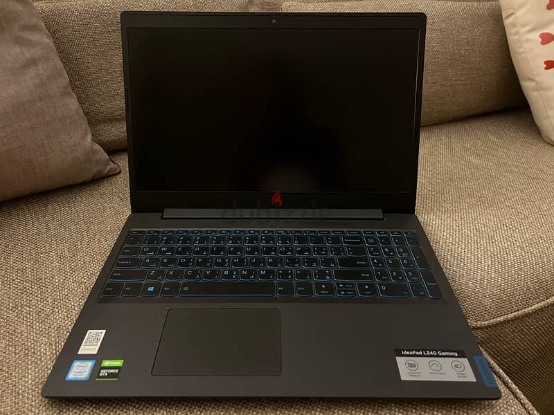 Gaming lenovo ideapad L340 used couple of times ,brand new, بالكرتونه 2