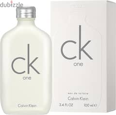 Calvin Klein CK One 100 ML كالفن كلاين 100مل أصلى – وارد من الخارج