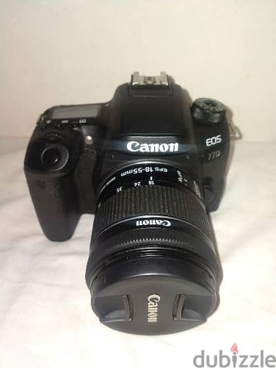 كاميرا كانون 77D شاتر 1000 فقط استعمال شخصي ( Canon )