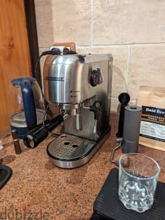 Gastroback piccolo espresso coffee machine + aftermarket tools