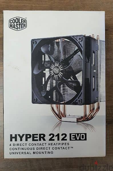 CoolerMaster Hyper 212 Evo LED CPU Cooler 0