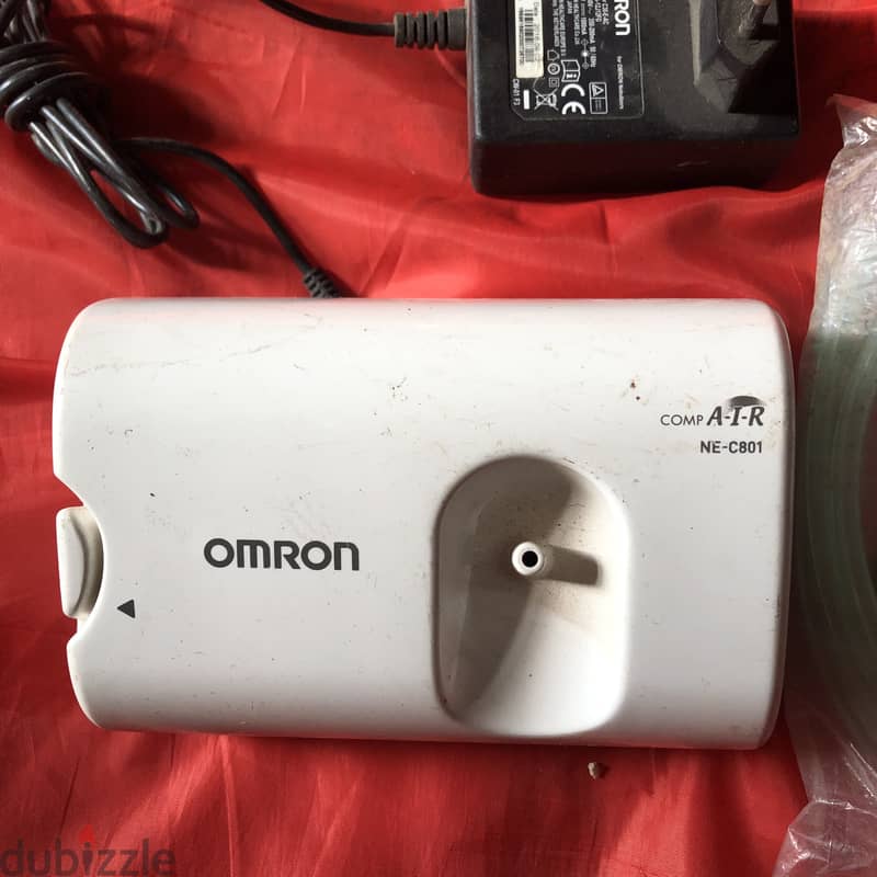 Omron C801 Kid CompAir Compressor Lightest Omron compressor nebuliser 1