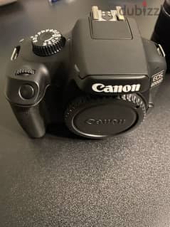 Canon Eos 4000d with 18-55mm lense with box and bag