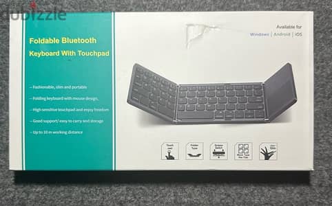 Mini Pocket Folding Keyboard Bluetooth with Touchpad